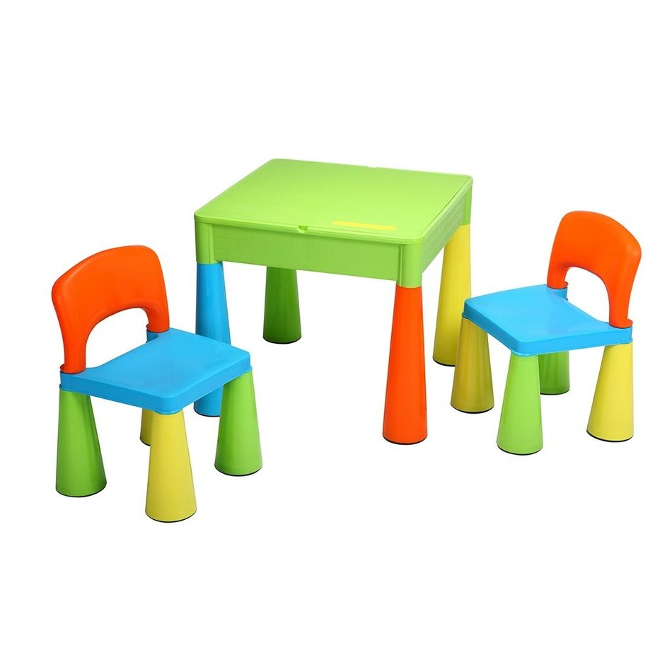 New Baby sada stoleček a dvě židličky multi color - 4home.cz