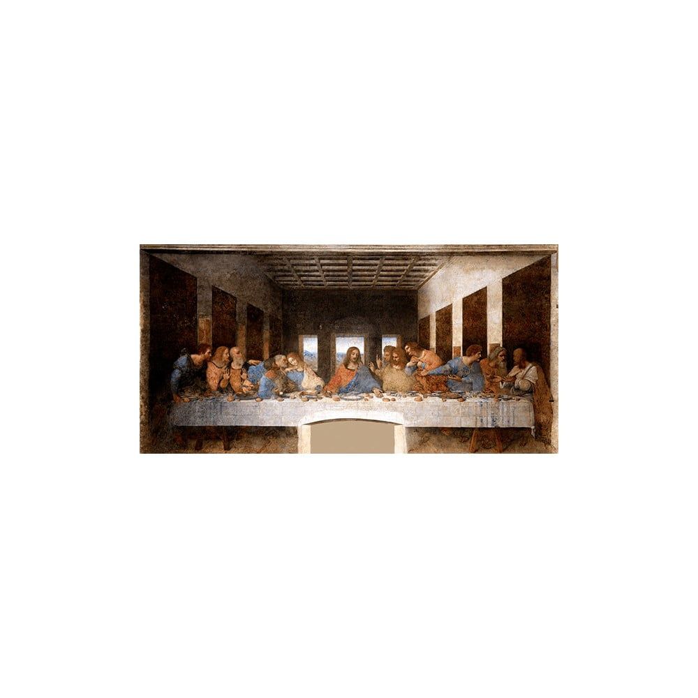 Reprodukce obrazu Leonardo da Vinci - The Last Supper, 80 x 40 cm - Bonami.cz