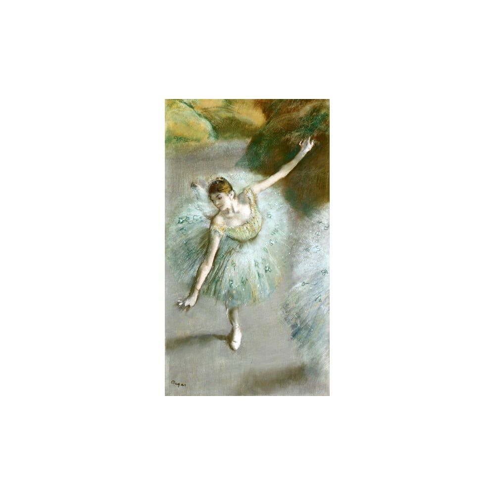 Reprodukce obrazu 30x55 cm Dancer in Green - Fedkolor - Bonami.cz
