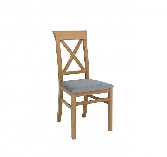 BRW Bergen jídelní židle, modřín sibiu zlatý - ATAN Nábytek
