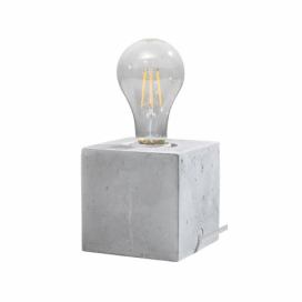   SL.0683 - Stolní lampa ABEL 1xE27/60W/230V beton 