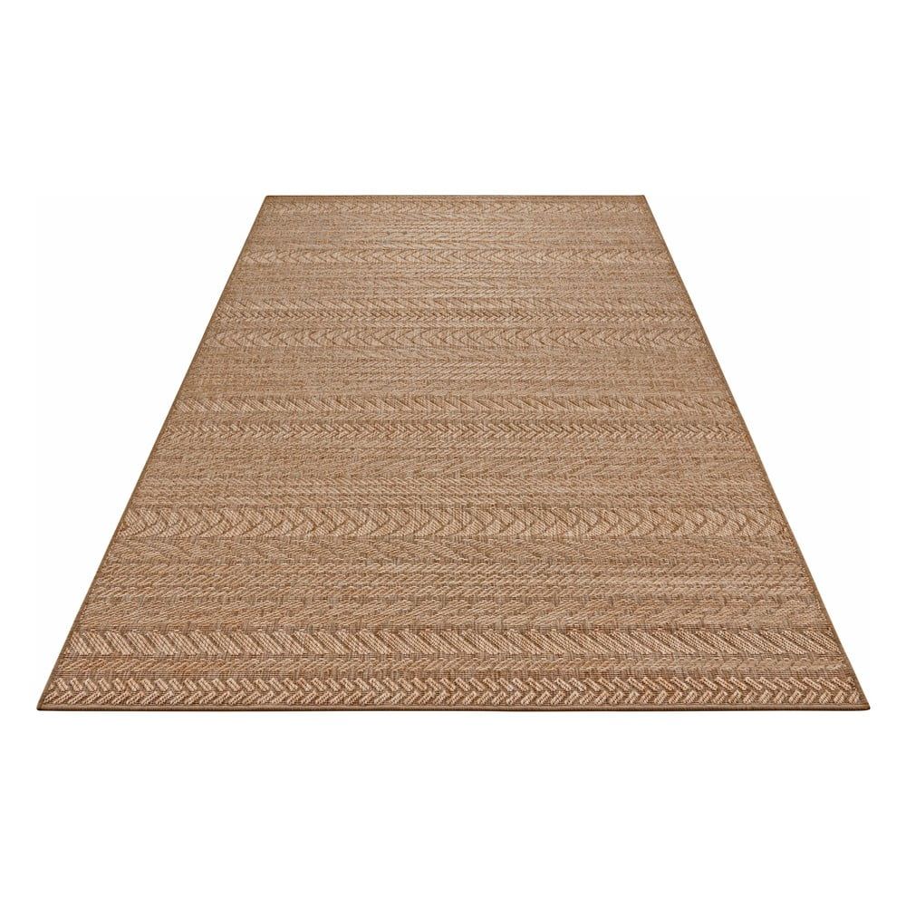 Hnědý venkovní koberec NORTHRUGS Granado, 80 x 150 cm - Bonami.cz