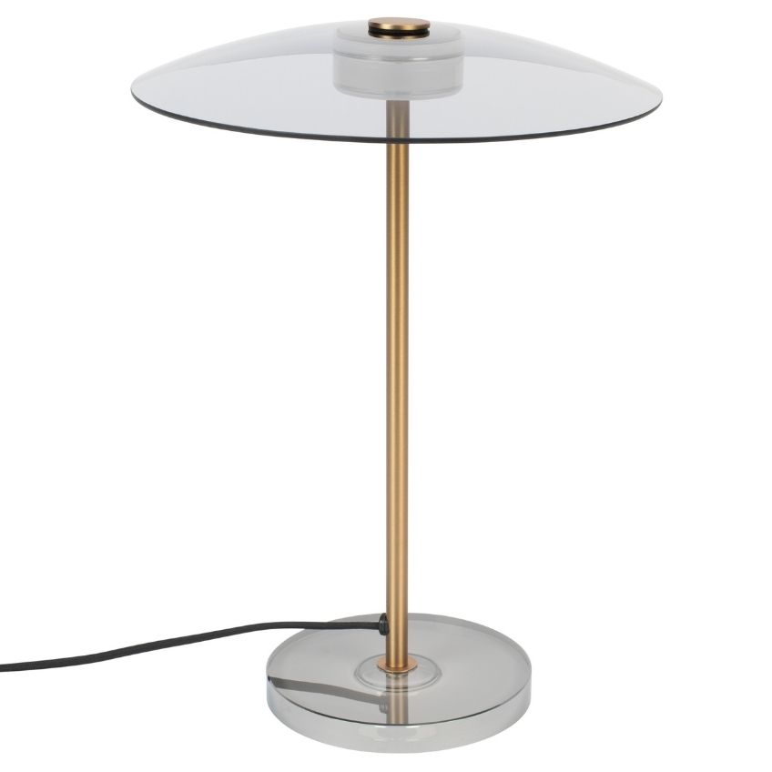 Bronzová kovová stolní lampa ZUIVER FLOAT 42 cm - Designovynabytek.cz