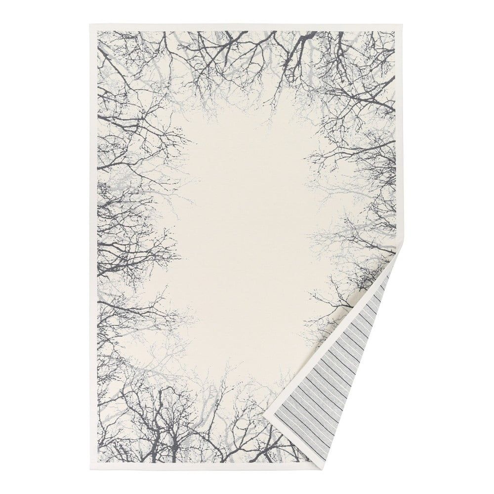 Bílý oboustranný koberec Narma Puise White, 100 x 160 cm - Bonami.cz