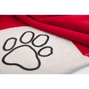 Deka pro psa Hobbydog, červená Velikost: 88 x 66 cm - Favi.cz
