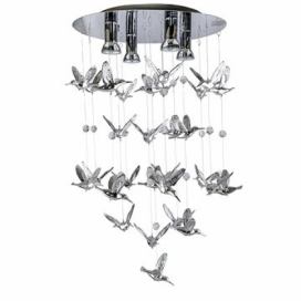 Stropní svítidlo s dekorativními ptáčky BIRDS - AZ2449 - Azzardo