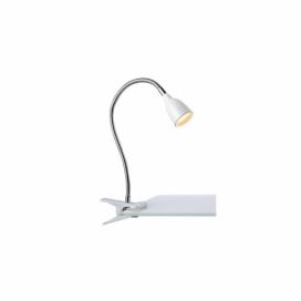 Markslöjd Markslöjd 106091 - LED Stolní lampa s klipem TULIP LED/3W/230V bílá 