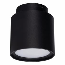   24362 - LED Stropní bodové svítidlo SONOR 1xGU10/10W/230V + LED/4W černá 