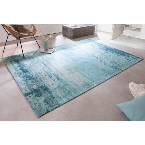 LuxD Designový koberec Rowan 240 x 160 cm tyrkysově-béžový Estilofina-nabytek.cz