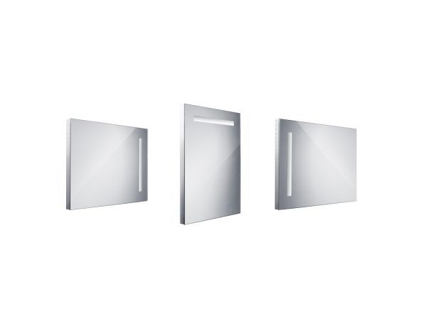 Koupelnové LED zrcadlo s ostrými rohy, 600x800mm - FORLIVING