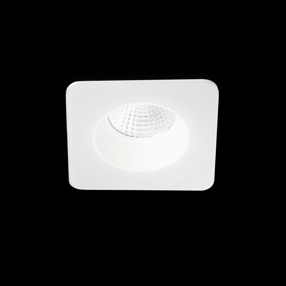Ideal Lux 252049 LED zápustné bodové svítidlo Room-65 1x8W | 800lm | 3000K | IP65 - bílá - Dekolamp s.r.o.