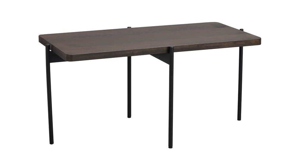 ROWICO Konferenční stolek SHELTON hnědý 95x50 cm - MUJ HOUSE.cz
