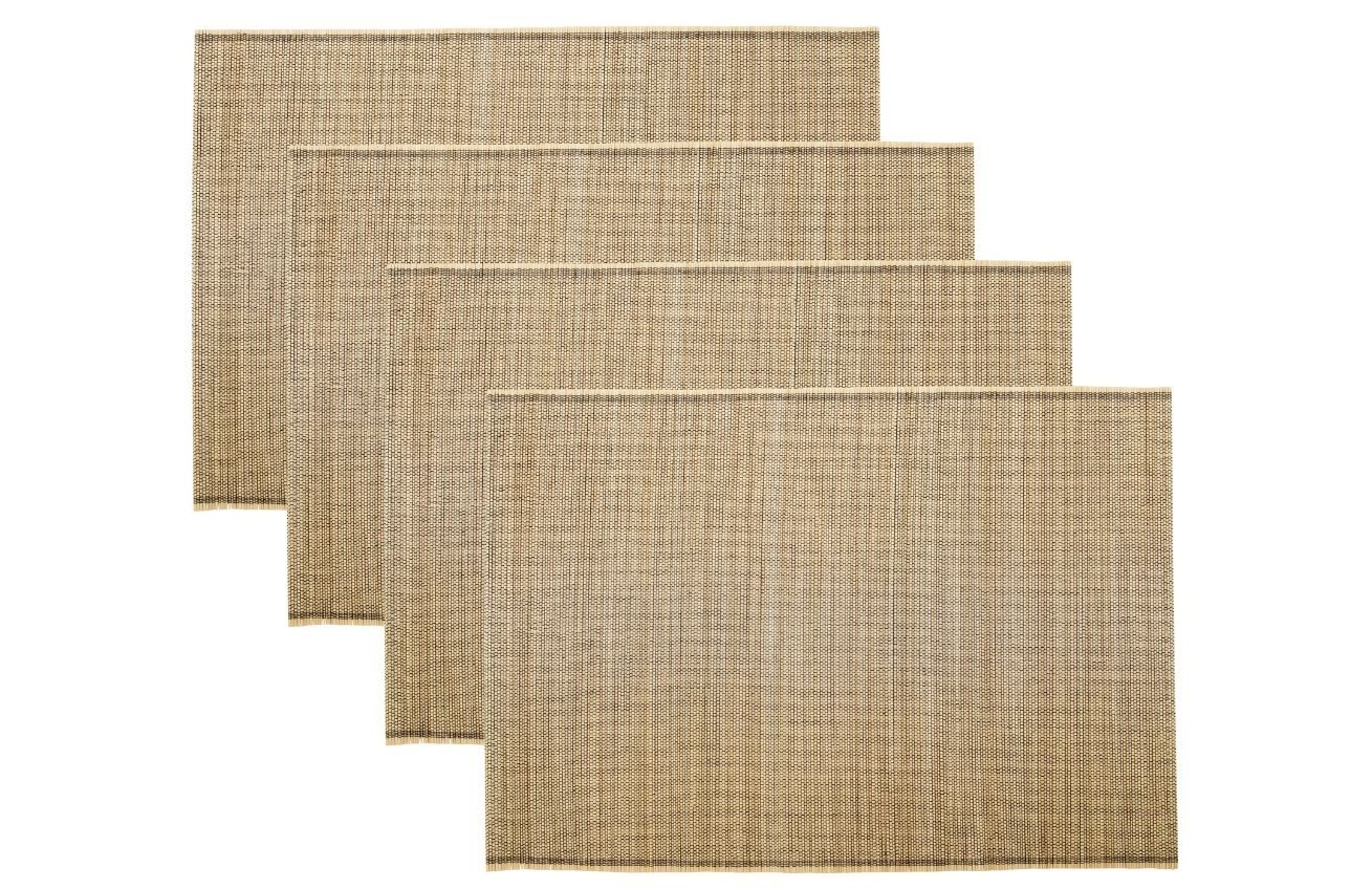 House Doctor Set čtyř bambusových prostírání Bamb 45 x 33 cm - Designovynabytek.cz