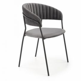 Halmar jídelní židle K426 barva: šedá