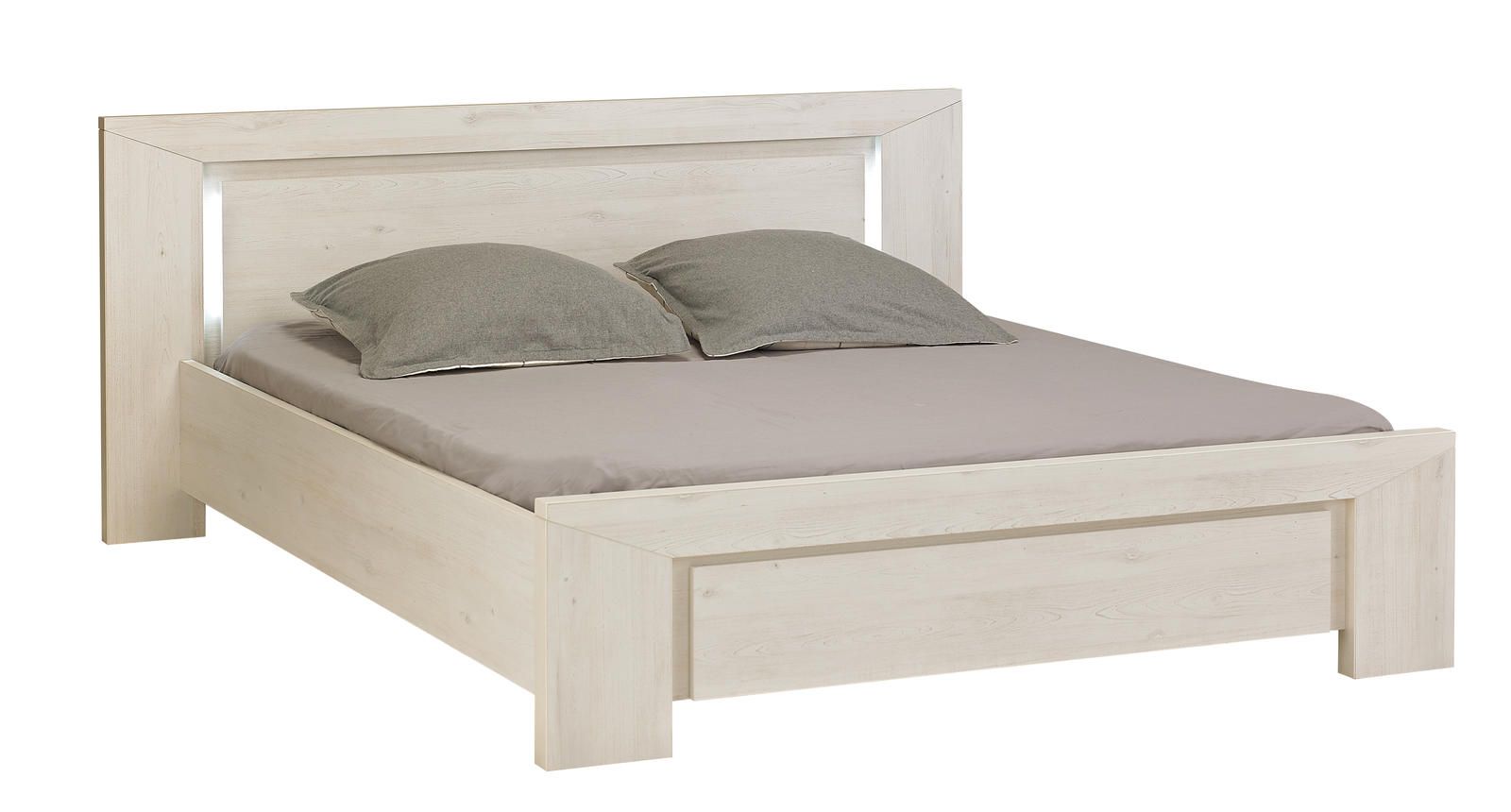 Aldo Designová manželská postel Sarlat, white cherry - Nábytek ALDO