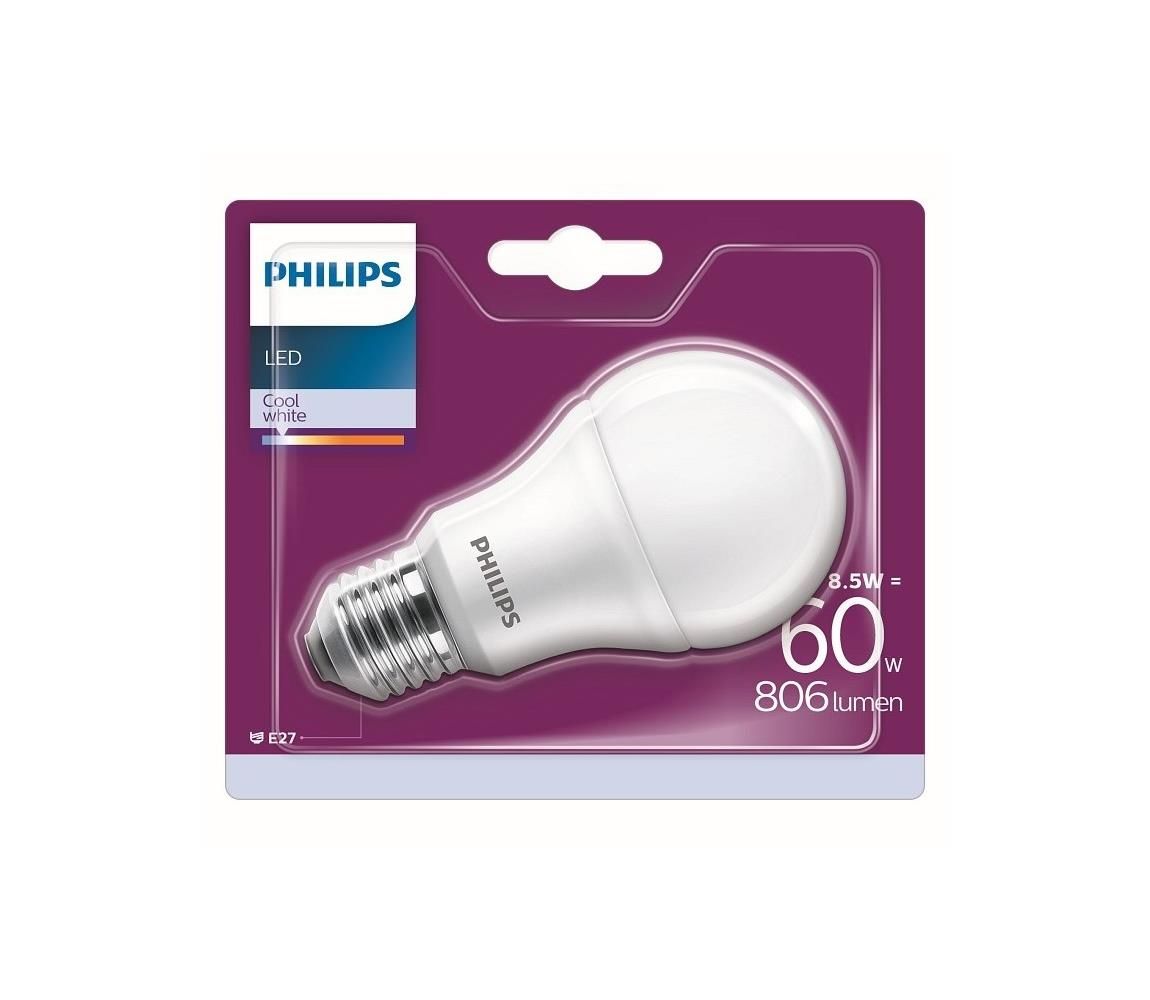 Philips LED Žárovka Philips A60 E27/9W/230V 4000K  -  Svět-svítidel.cz