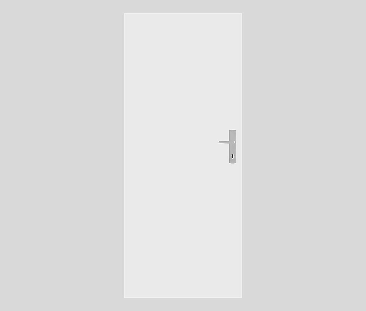 Bezpečnostní vchodové RC2 dveře Naturel Technické pravé 90 cm bílá B2BCPL90P - Siko - koupelny - kuchyně