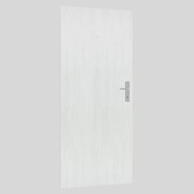 Bezpečnostní vchodové RC2 dveře Naturel Technické pravé 80 cm borovice bílá B2BB80P Siko - koupelny - kuchyně