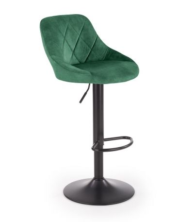 Halmar barová židle H101 barva: tmavě zelená - Sedime.cz