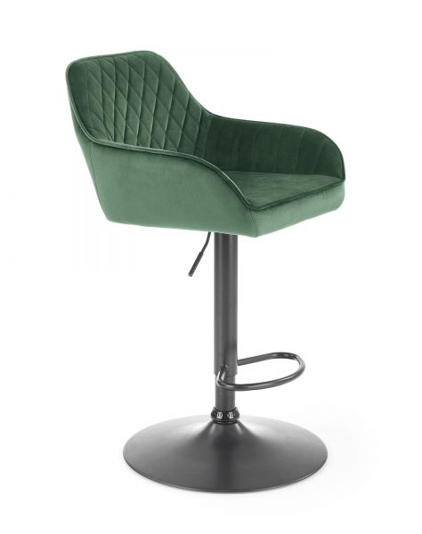 Halmar barová židle H103 barva: zelená - Sedime.cz