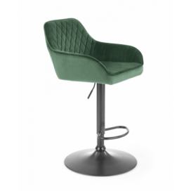 Halmar barová židle H103 barva: zelená