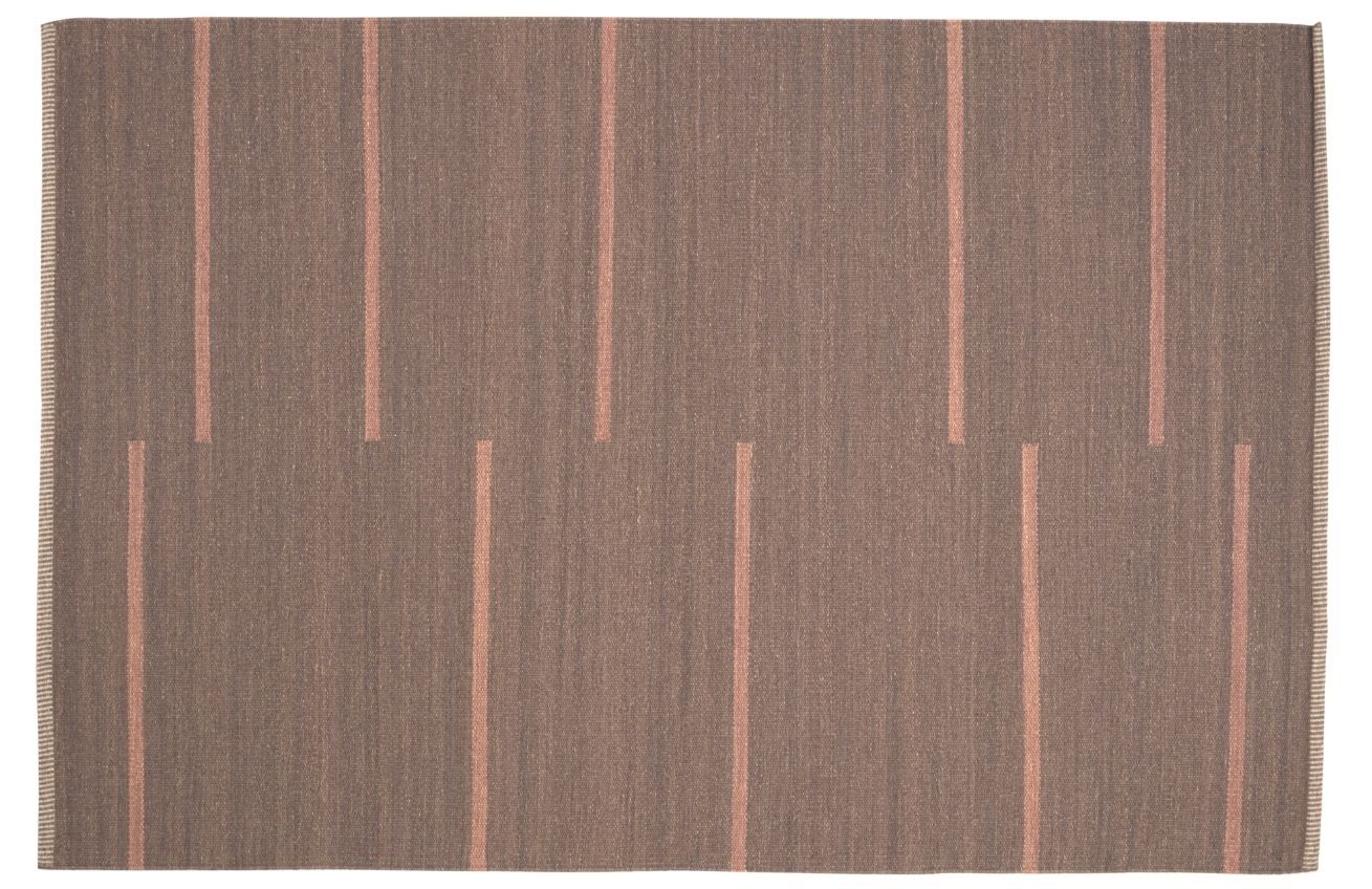 Hnědý látkový koberec Kave Home Caliope 160 x 230 cm - Designovynabytek.cz