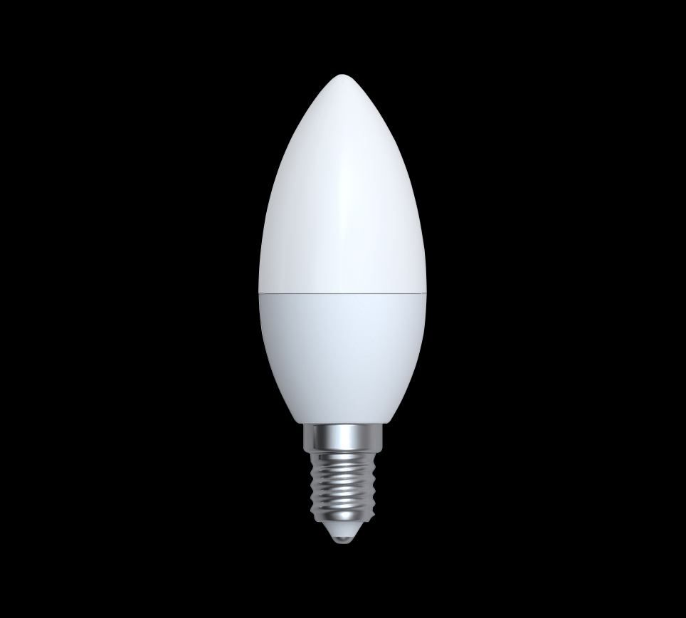 Trio 989-509 LED žárovka Kerze 1x5,5W | E14 | 400lm | 2200K+2700K+3000K - bílá - Dekolamp s.r.o.