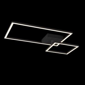 Trio R62642132 LED přisazené stropní svítidlo Padella 1x25W | 3000lm | 3000K - nastavitelné, 3 fázové stmívání, černá