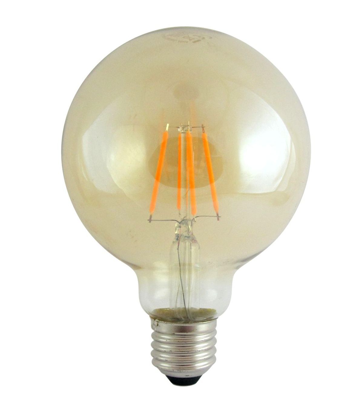 LED žárovka 4W FILAMENT Globe G-95 Gold - Osvětlení.com