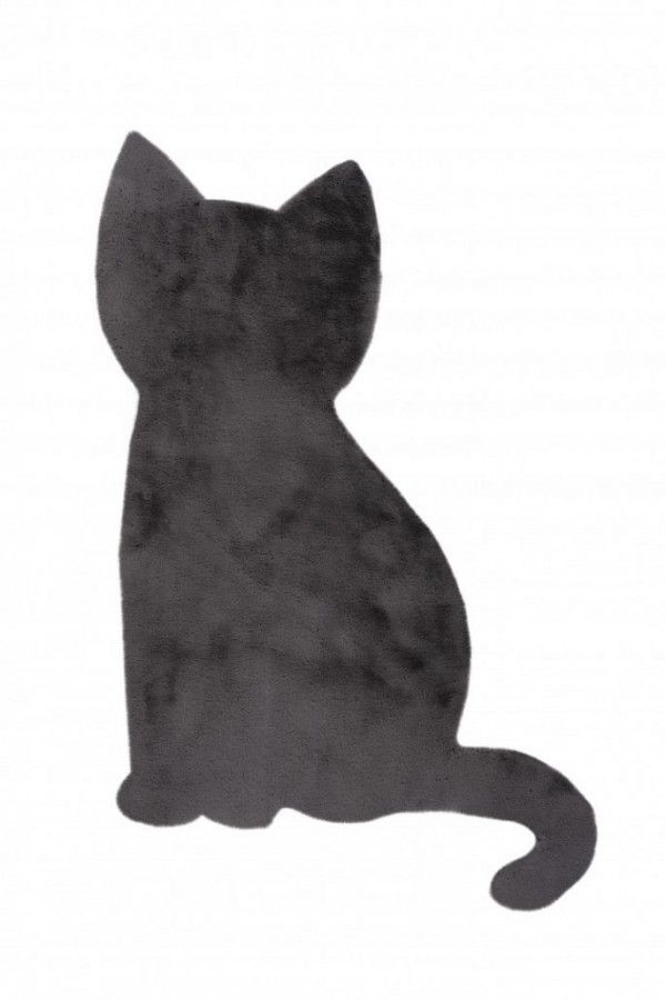 Obsession Pro zvířata: kusový koberec Luna 851 šedá, černá 73x103 cm - ATAN Nábytek