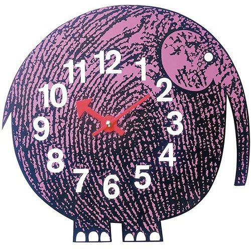 Vitra designové dětské nástěnné hodiny Elihu The Elephant - DESIGNPROPAGANDA