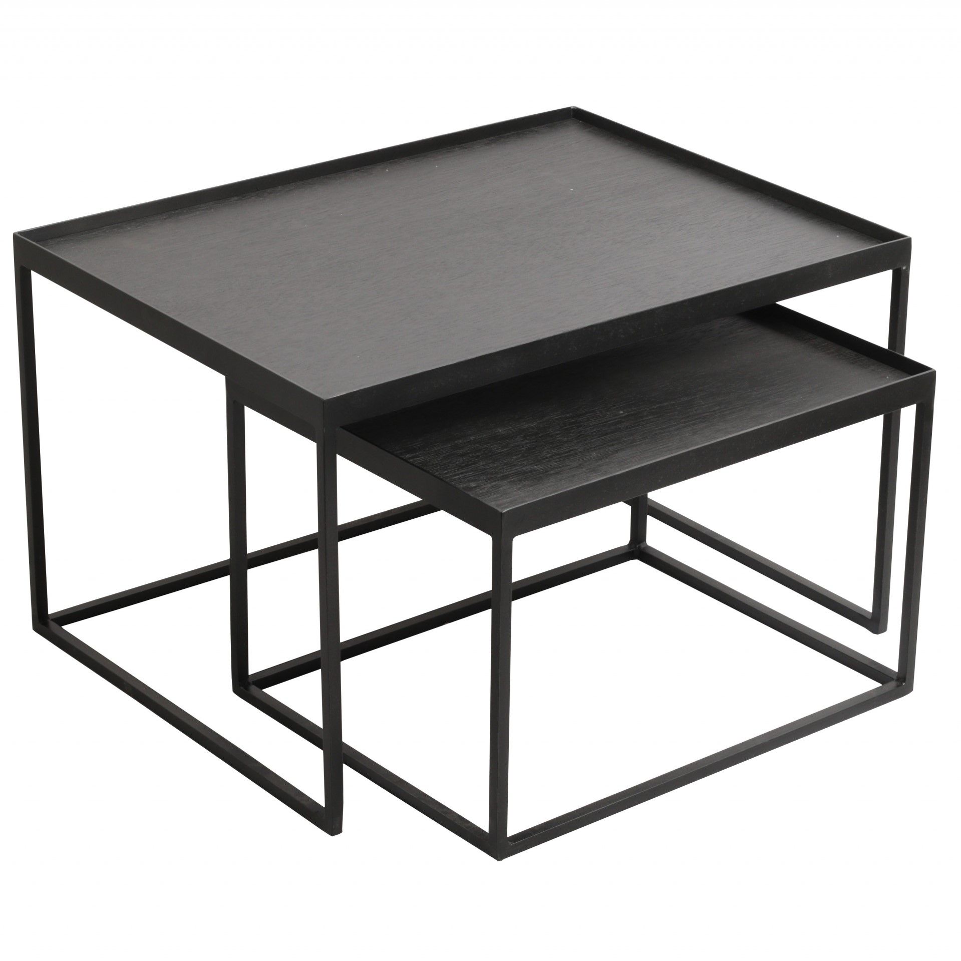 Designové konferenční stolky Rectangle Tray Coffee Table set - DESIGNPROPAGANDA