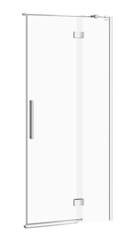 CERSANIT - Sprchové dveře s panty CREA 90x200, pravé, čiré sklo S159-006 - Hezká koupelna s.r.o.