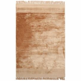 Designovynabytek.cz: Hoorns Oranžový látkový koberec Peew 200x300 cm