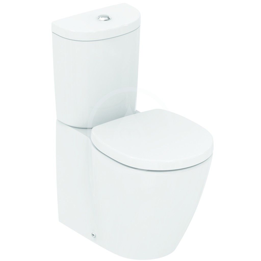 Ideal Standard WC kombi mísa kapotovaná, spodní/zadní odpad, bílá E118601 - Hezká koupelna s.r.o.