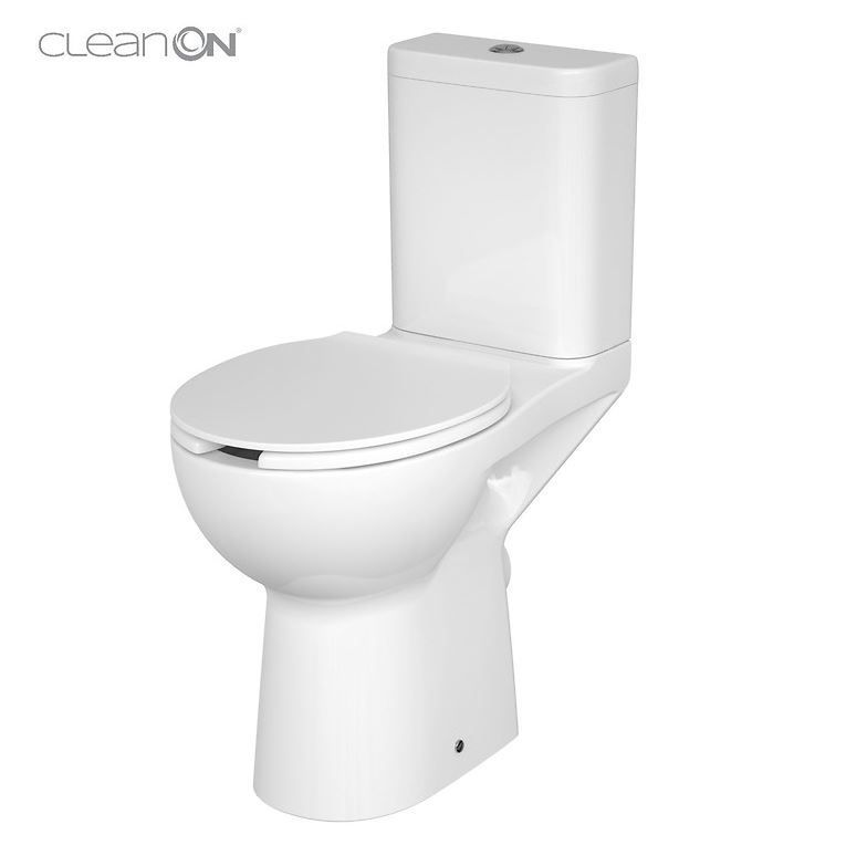 CERSANIT - WC KOMPAKTNÍ ETIUDA NEW CLEANON 010 3 / 6L Invalidní K11-0221 - Hezká koupelna s.r.o.