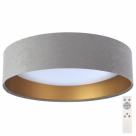  LED Stmívatelné stropní svítidlo SMART GALAXY LED/24W/230V šedá/zlatá + DO 