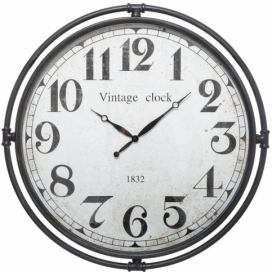 Atmosphera Nástěnné hodiny Vintage  IGOR, O 74 cm, kovové