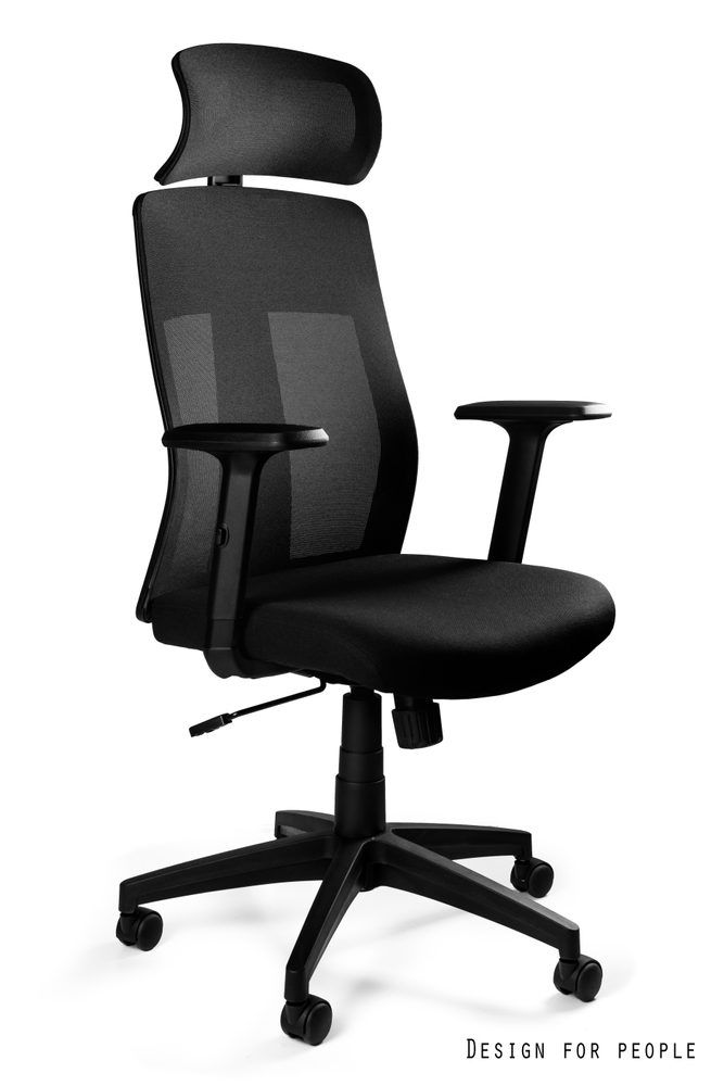 Office 360 Černá látková kancelářská židle Frida - Prima židle.cz