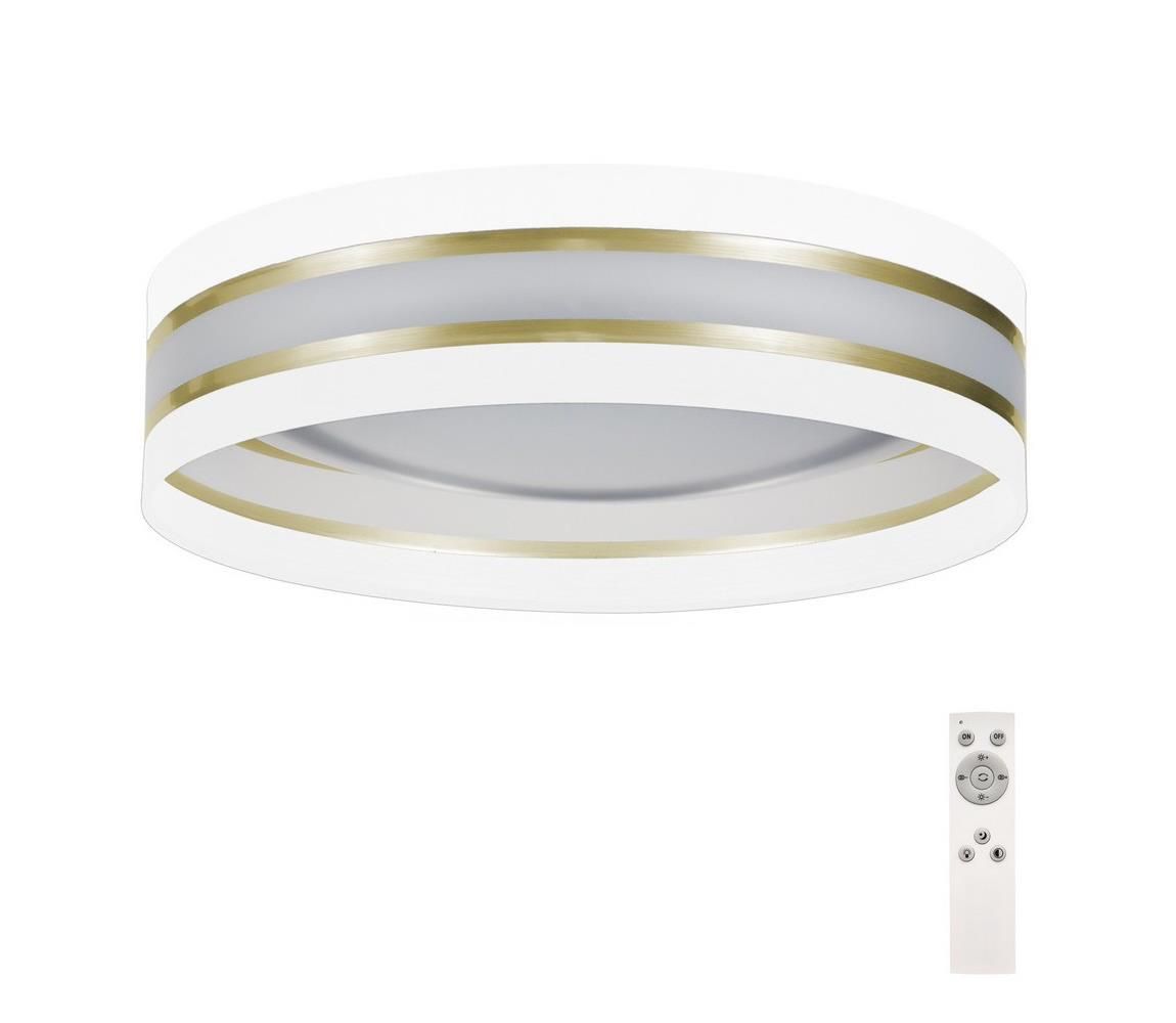  LED Stmívatelné stropní svítidlo SMART CORAL GOLD LED/24W/230V bílá/zlatá + DO  -  Svět-svítidel.cz
