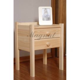 Magnat Magnat Borovicový noční stolek IDA