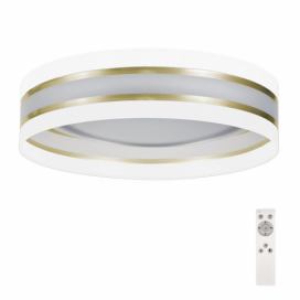  LED Stmívatelné stropní svítidlo SMART CORAL GOLD LED/24W/230V bílá/zlatá + DO 