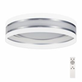  LED Stmívatelné stropní svítidlo SMART CORAL LED/24W/230V bílá/stříbrná + DO 