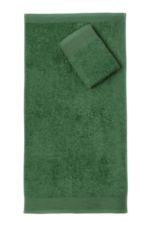 Faro Bavlněný ručník Aqua 70x140 cm lahvově zelený - Houseland.cz