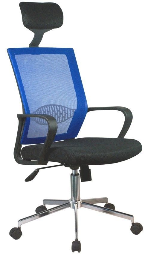 Ak furniture Kancelářská židle OCF-9 modrá - Houseland.cz