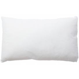 Bílá polyesterová výplň do polštáře Kave Home Fluff 30 x 50 cm
