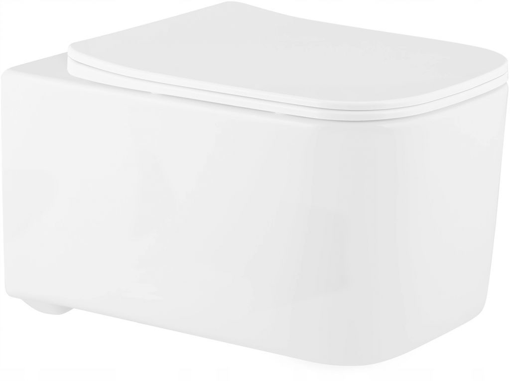 MEXEN - Elis Závěsná WC mísa včetně sedátka s slow-slim, duroplast, bílá 30910600 - Hezká koupelna s.r.o.