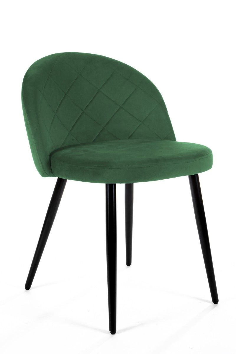 Ak furniture Čalouněná designová židle Poppy zelená - Houseland.cz