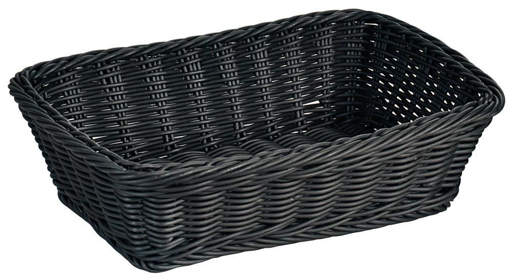 Kesper Černý košík na pečivo, 30 x 20 x 8,5 cm - EMAKO.CZ s.r.o.