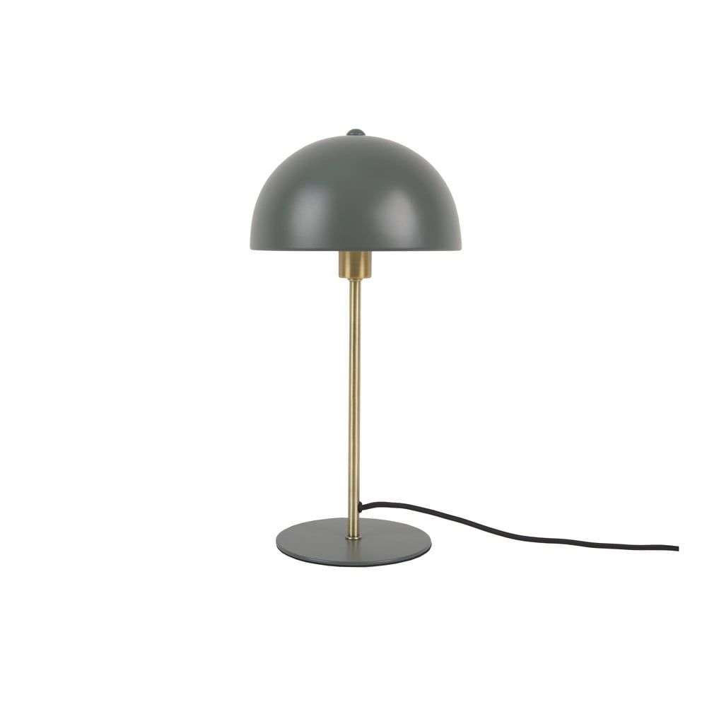 Zelená stolní lampa s detaily ve zlaté barvě Leitmotiv Bonnet - Bonami.cz